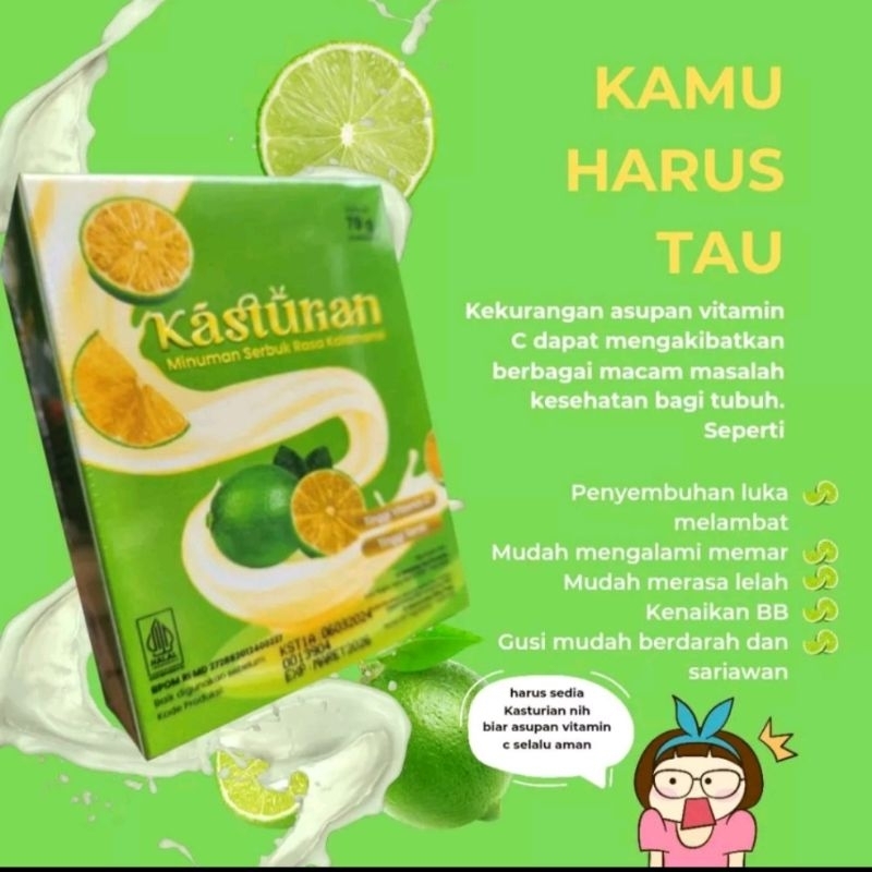 

Kasturia Minuman Serbuk Rasa Kalamansi
