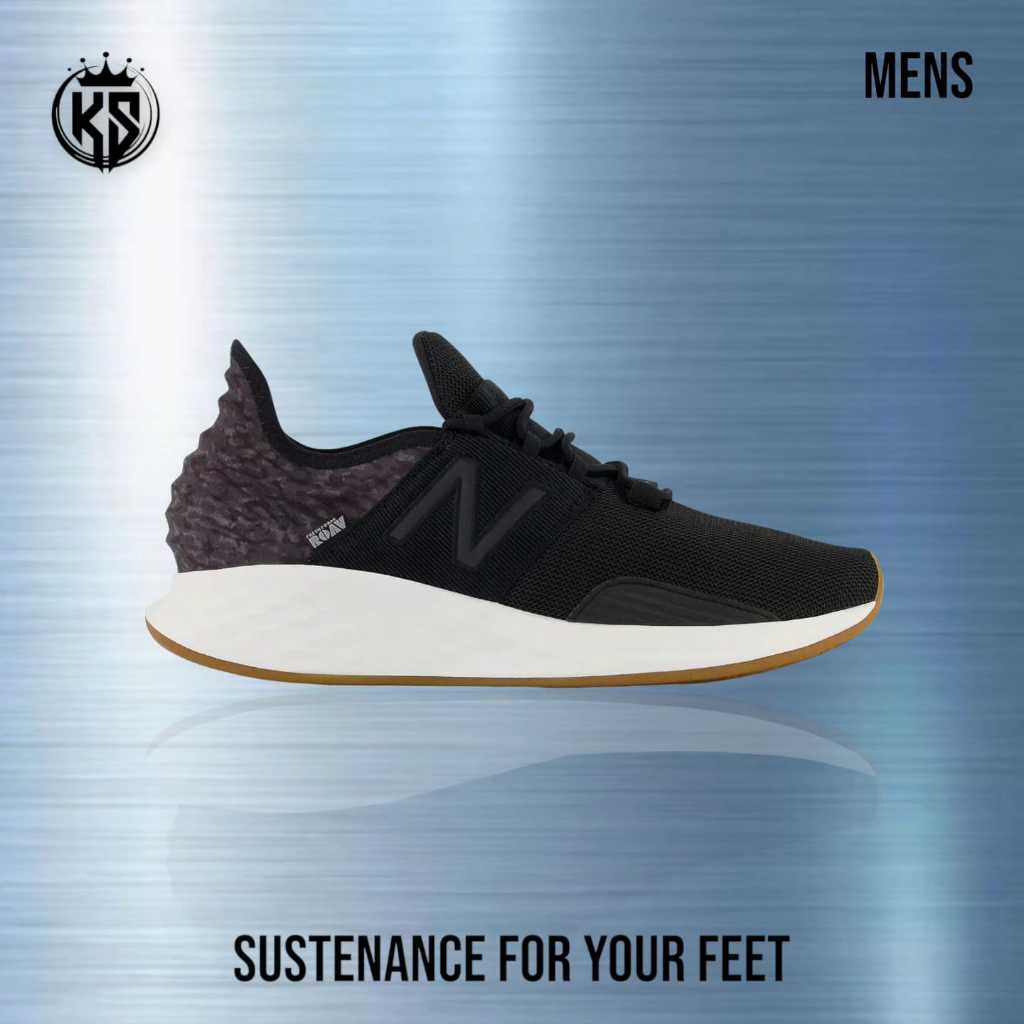New Balance Men's Fresh Foam ROAV Black Grey