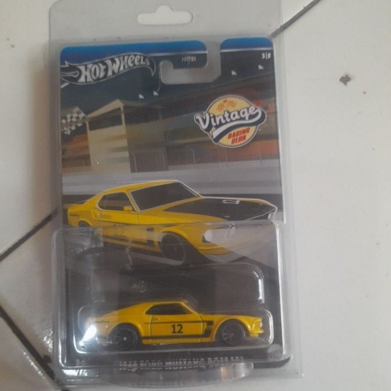 hotwheels Vintage Ford mustang Boss