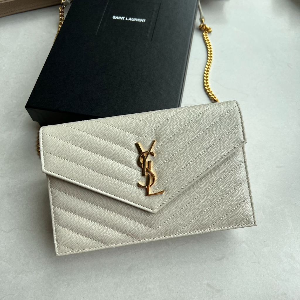 YSL Monogram Wallet On Chain 19cm