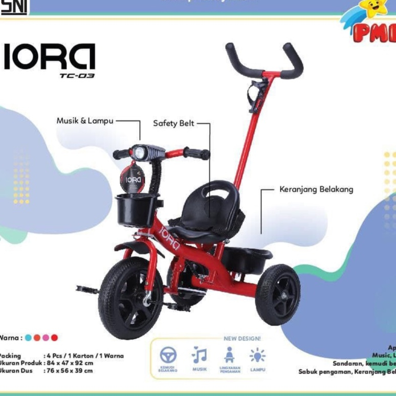 Sepeda  Roda 3 PMB Iora Tc 03