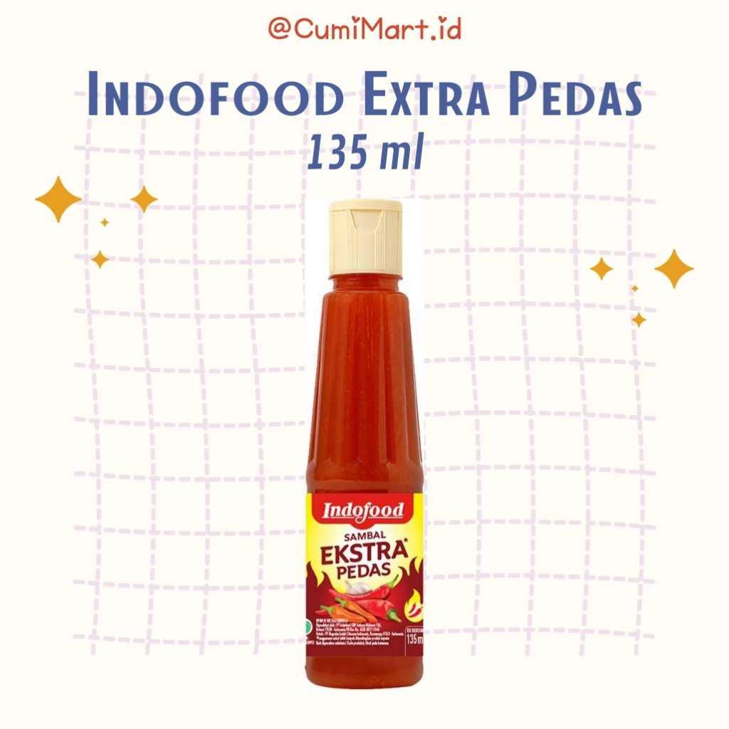 

Sambal Ekstra Pedas Indofood 135ml