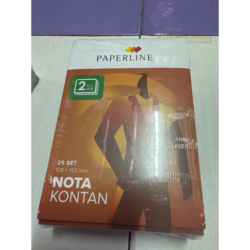 

Nota Kontan Paperline 2 Ply isi 50Lbr (2x25). 2Pcs