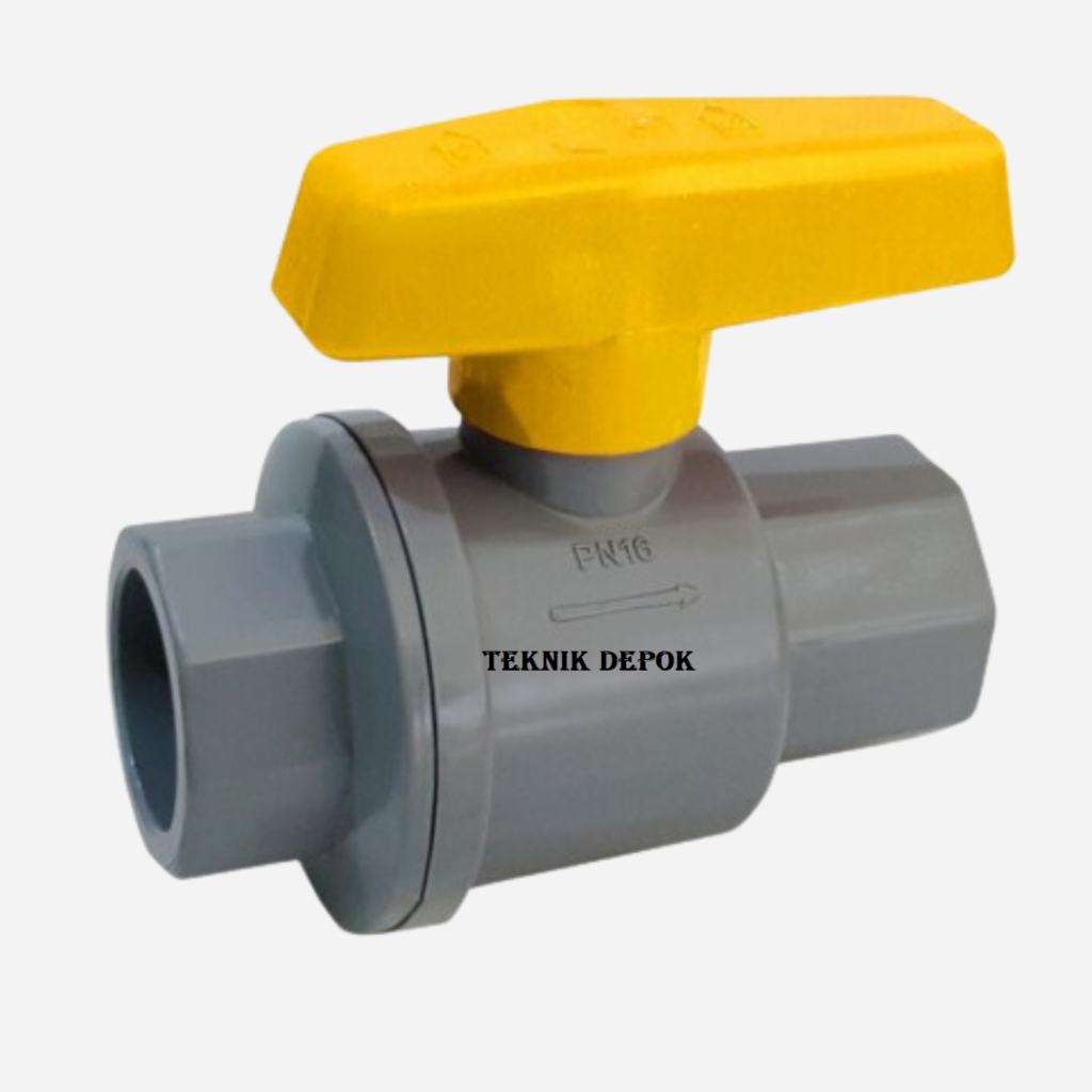 Ballvalve Polos 3 Inch ONDA PVCBV Kran Sambungan Pipa Air Stop Kran Keran