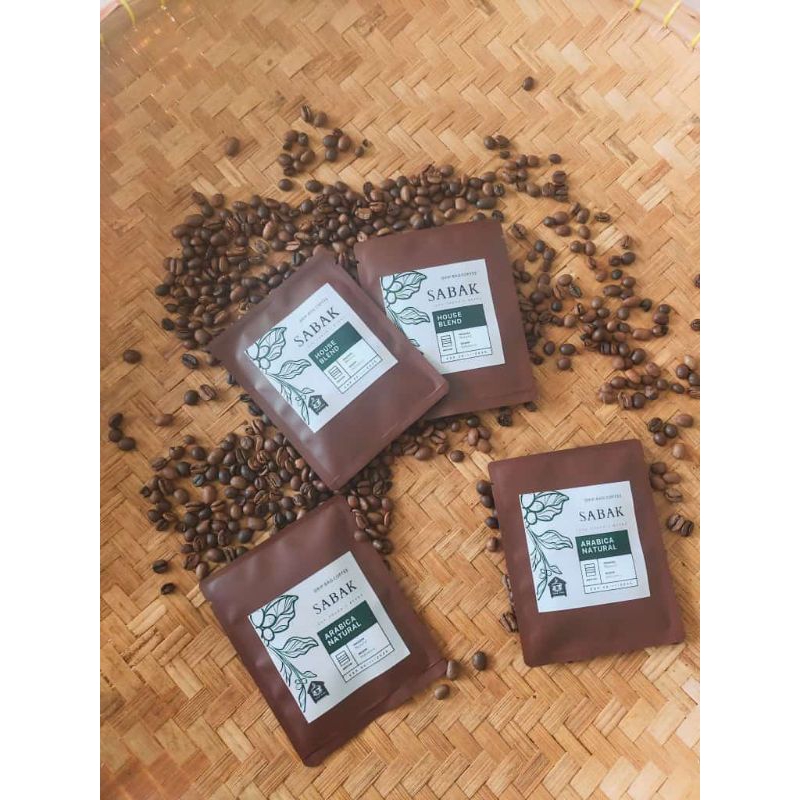 

sabak kopi drip bag arbica natural dan housebland