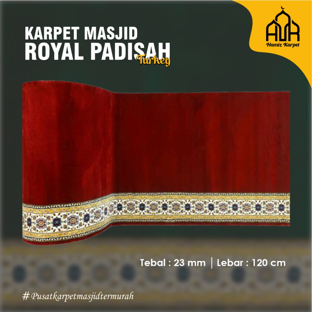 KARPET MESJID ROYAL PADISAH TURKI