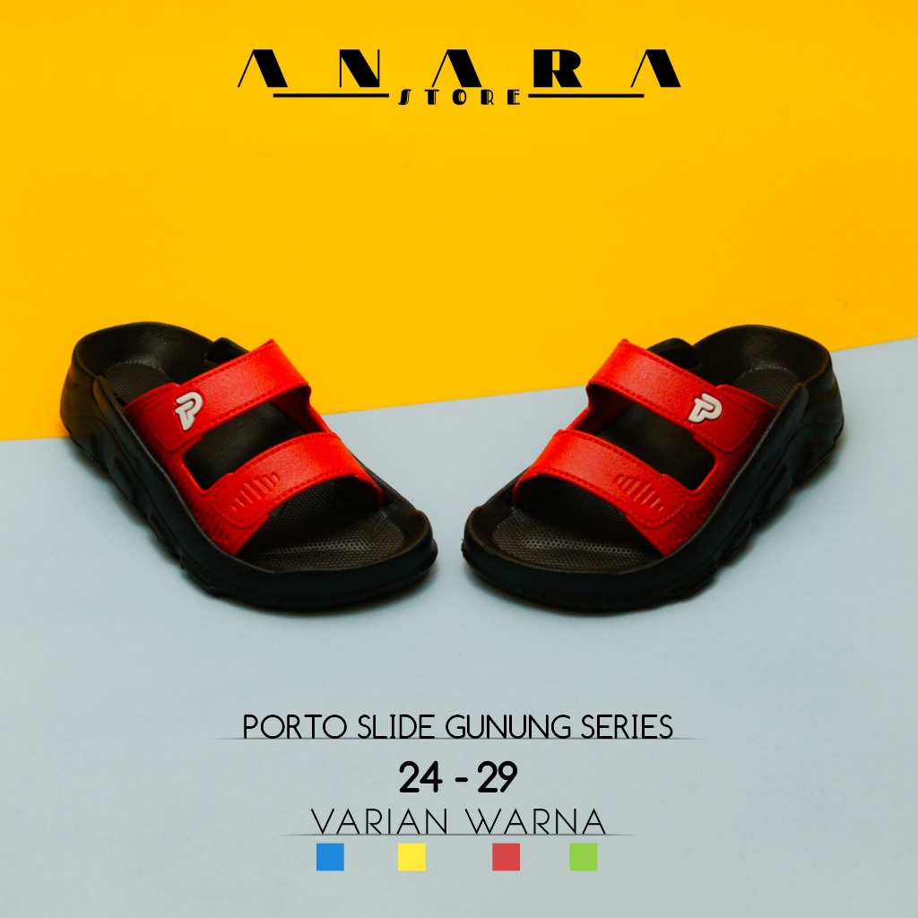 SANDAL GUNUNG ANAK LAKI LAKI MODEL BANDUA KEREN ANTI SELIP SANDAL IMPORT TERBARU PORTO GUNUNG RINGAN