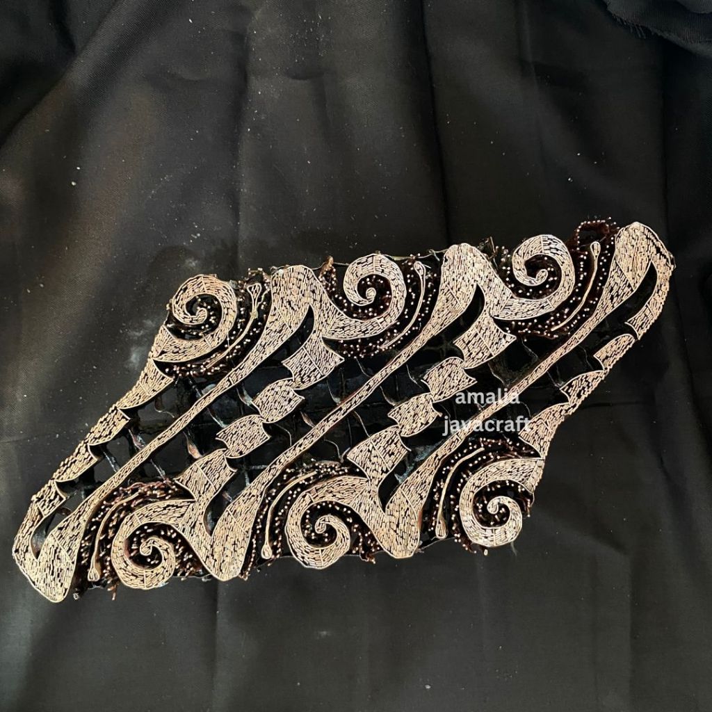 alat cap batik tembaga motif lereng 04 canting cap batik