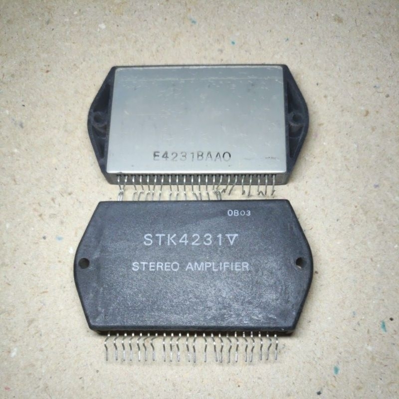 IC STK 4231 V STEREO AMPLIFIER