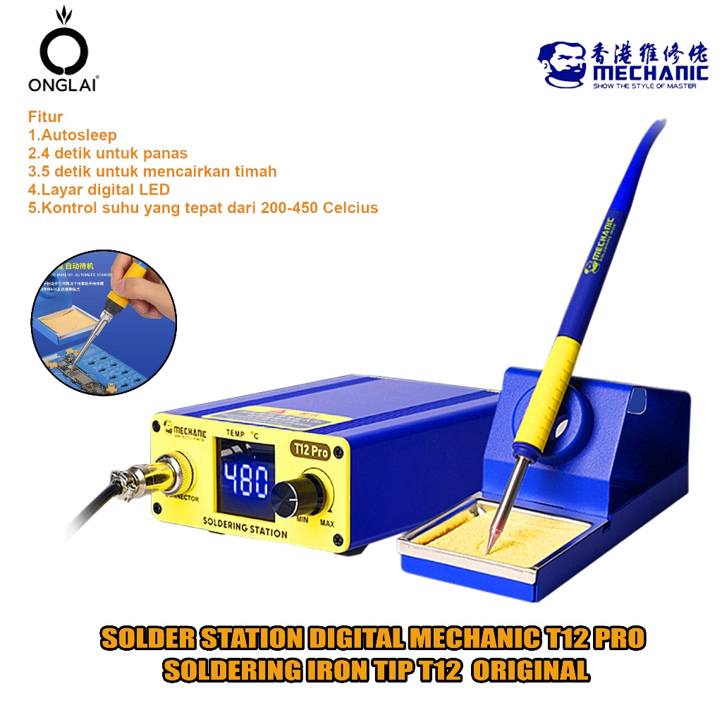 MECHANIC SOLDER STATION MECHANIC T12 PRO ORIGINAL
