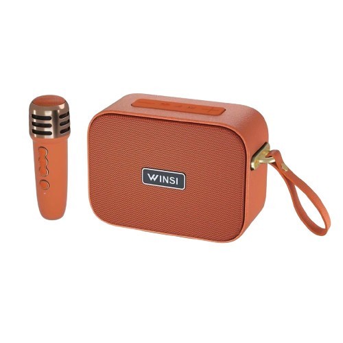 mobile Speaker Bluetooth Karaoke TWS Free Mic Hifi Stereo