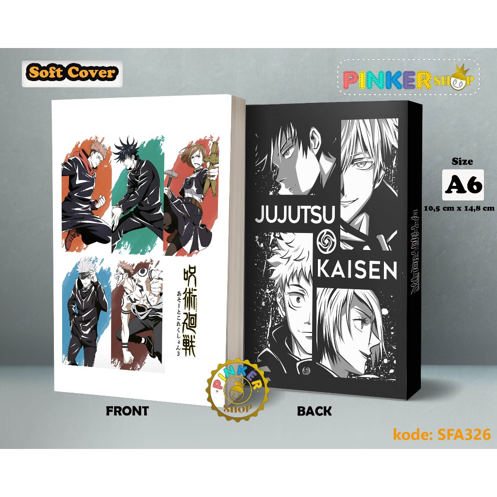

(SFA326) Pocket Note JUJUTSU KAISEN CHARACTER Softcover