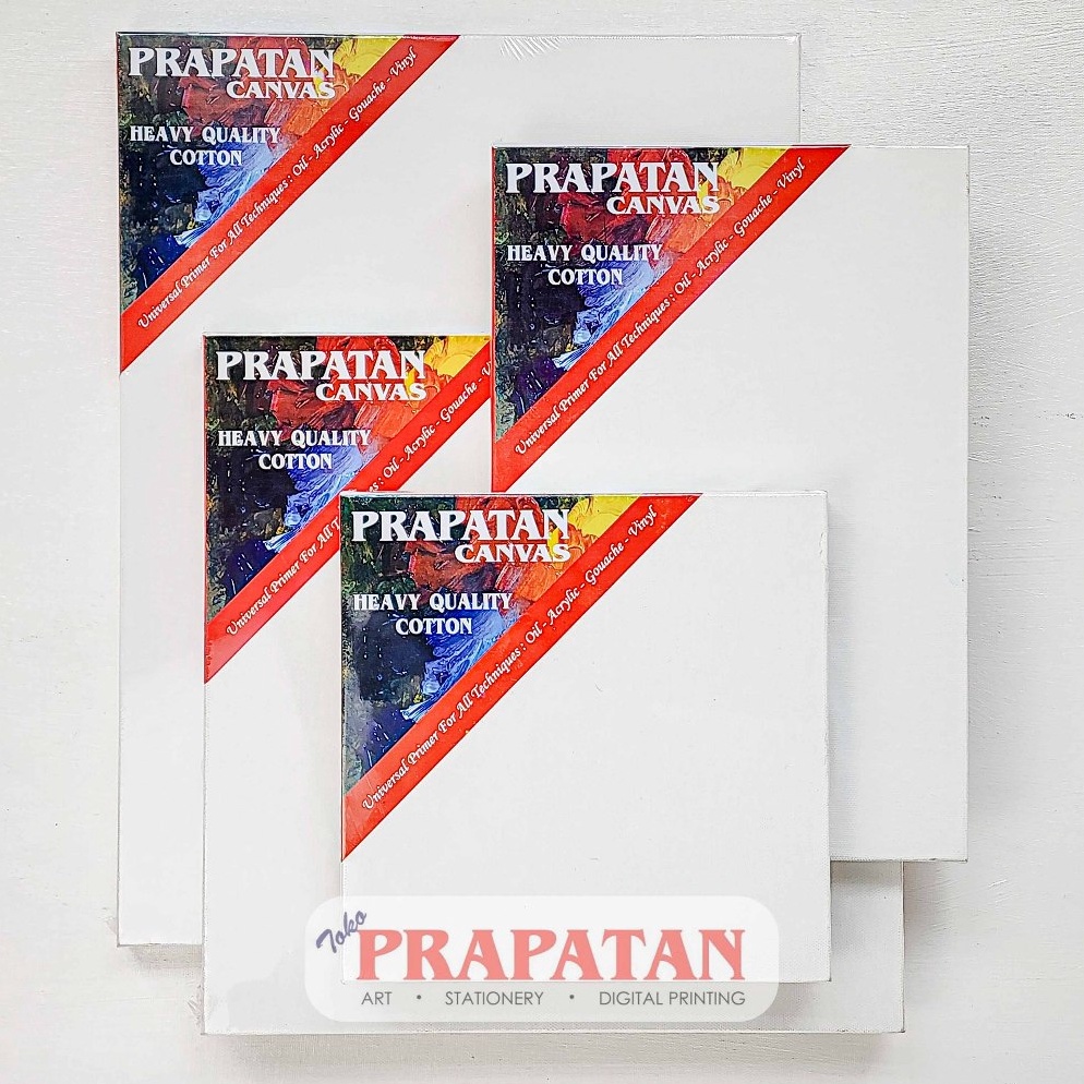 

KODE M96J Kanvas lukis prapatan spanram 2x2cm