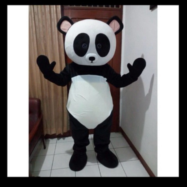 Kostum Badut Karakter Panda