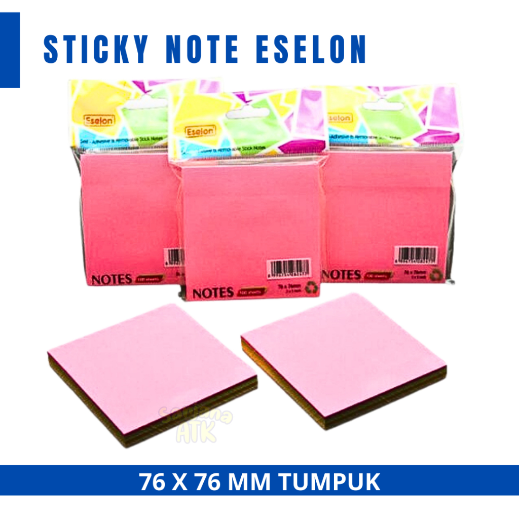 

Stiky Note / Memo Stick 76x76mm Tumpuk