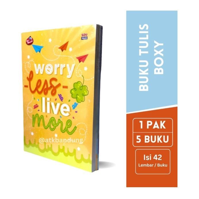 

BUKU TULIS SIDU 42 LEMBAR SINAR DUNIA BIG CAMPUS BOXY B5