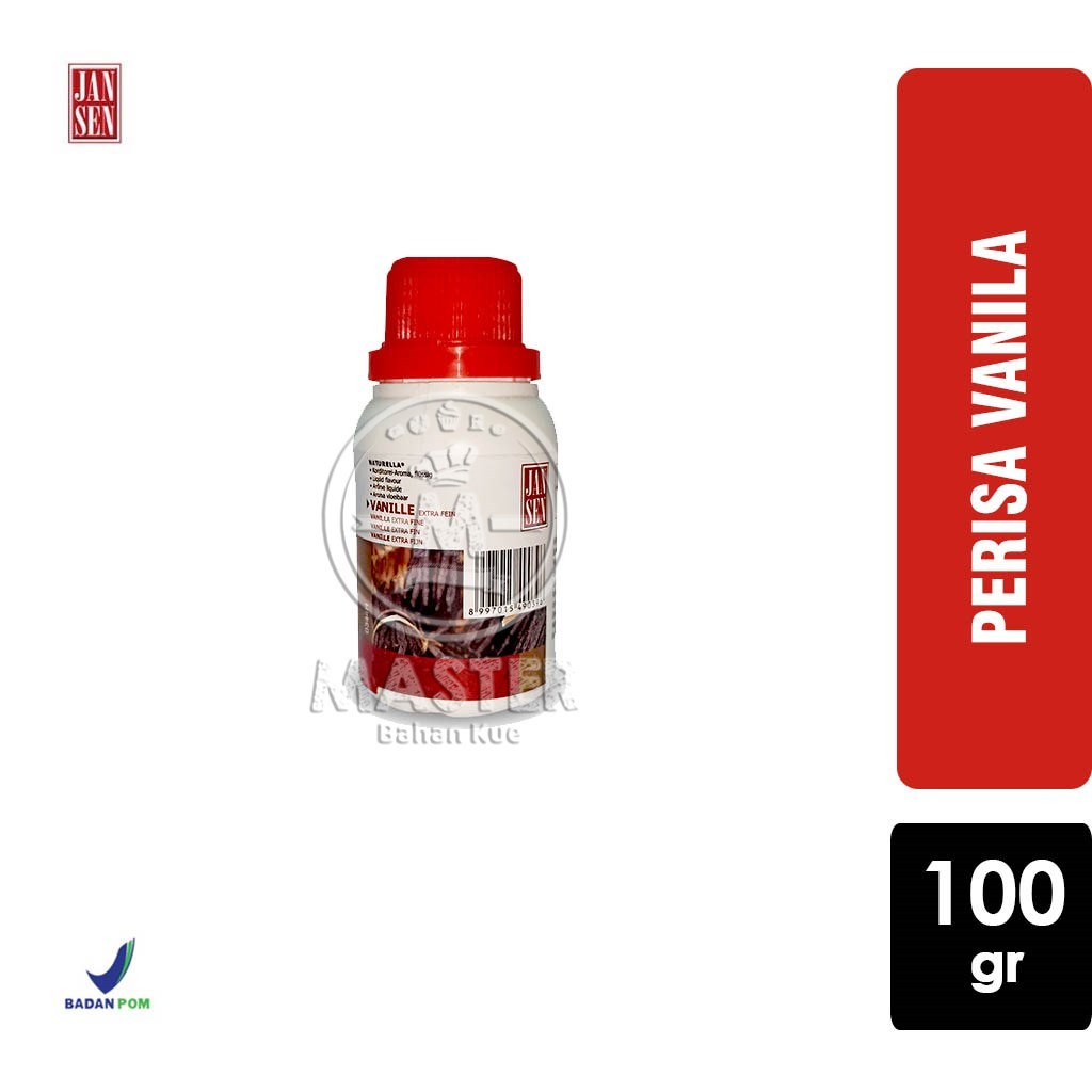 

Perisa Vanilla Jansen Vanilla Extract Extra Fine [Botol 100gr]