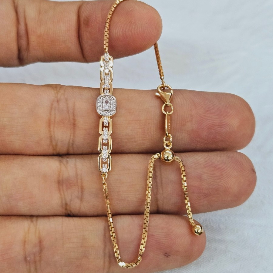 gelang italy santa model lady lintring serut emas 70% 700 70 % 16k