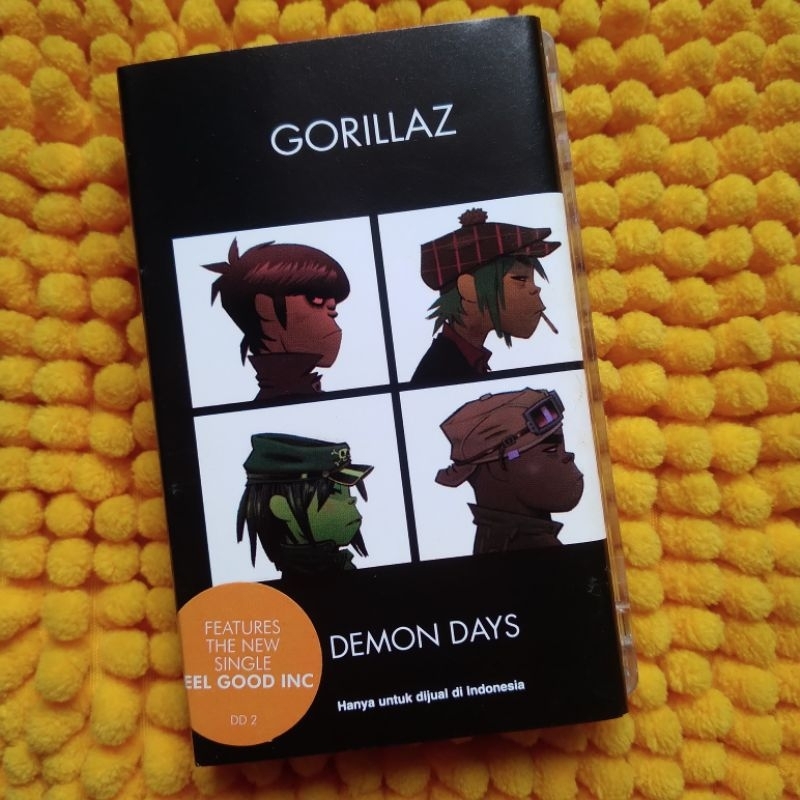 KASET PITA GORILLAZ ( DEMON DAYS )