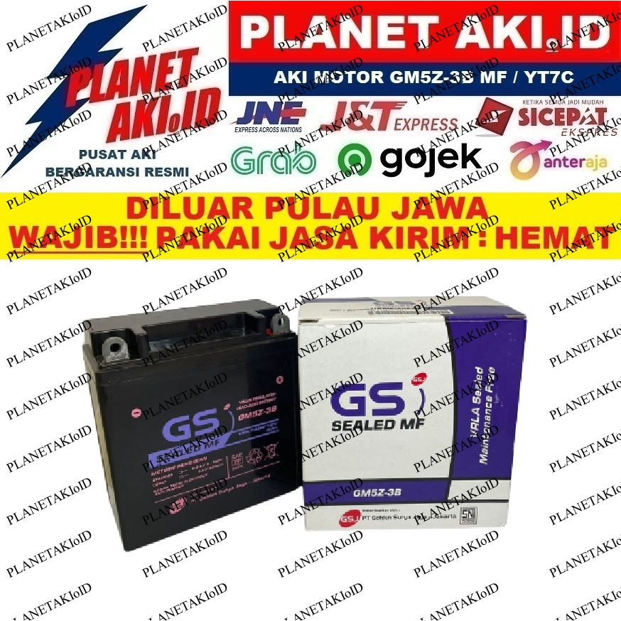 Aki Motor GM5Z3B MF Aki Kering