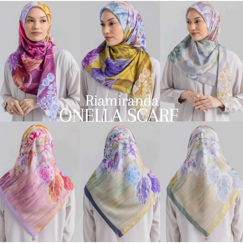 ONELLA SCARF RIA MIRANDA, NEW ORIGINAL WITH BOX