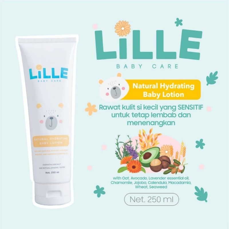 Lille Baby Care - Lille Lotion Anak Berbahan Alami 250 ml