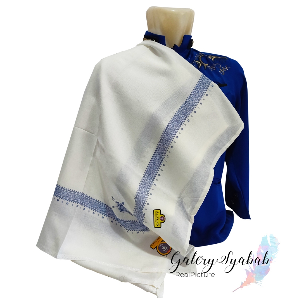 Terlaris Almas Gutroh Sorban Segi Empat Motif Print Import Original