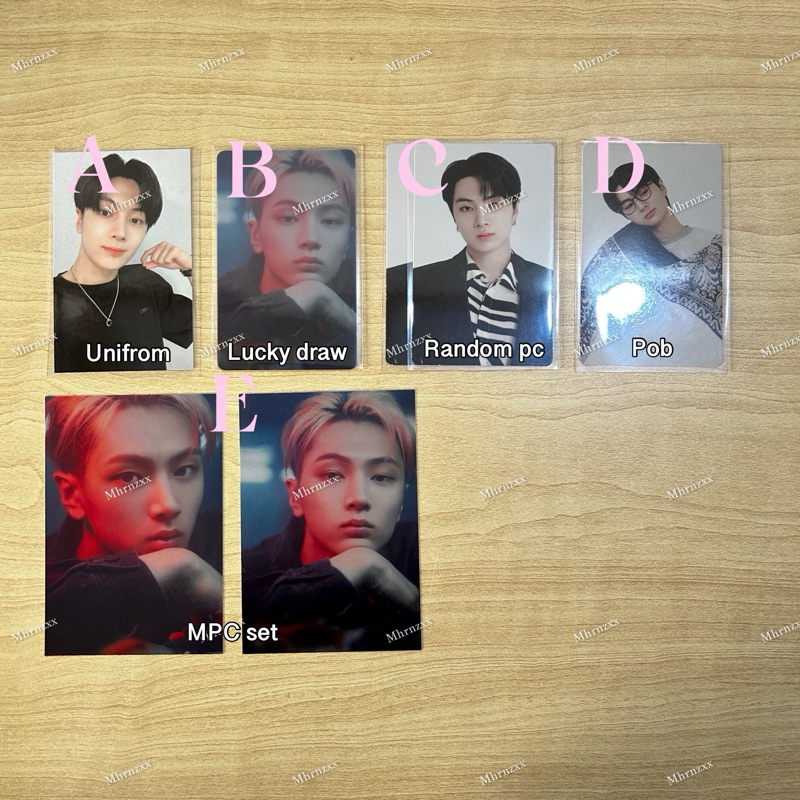 [READY] Official Photocard pc Jay Enhypen uniform border carnival bc lucky draw hybe insight mpc set