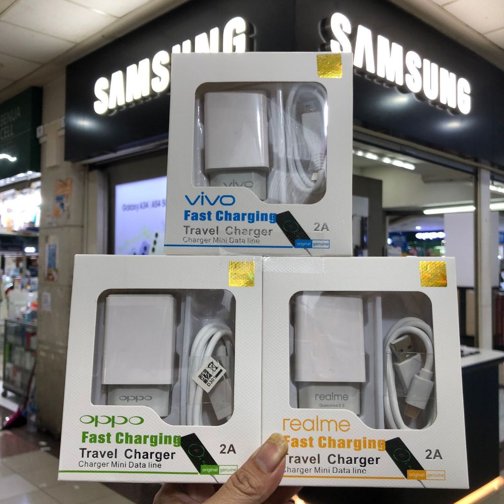 Travel Charger AK933 Micro USB Fast Charging Original