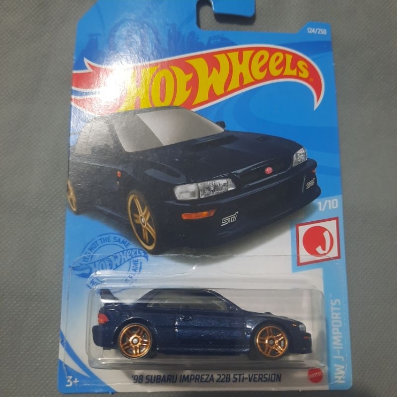 hot wheels subaru impreza 22b Sti version