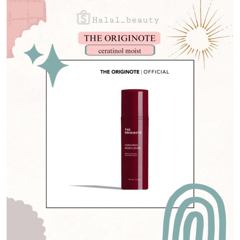The Originote Ceratinol Moisturizer - Retinol Cream Pelembab Wajah