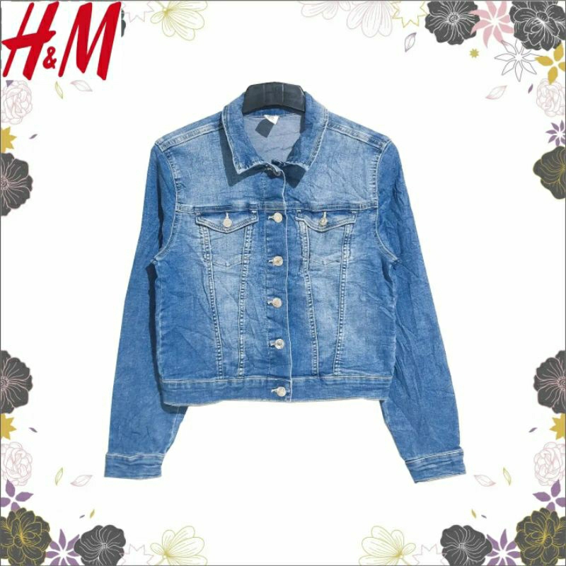 H&M Trucker Denim Jacket | Jaket Jeans H&M | Jaket H&M
