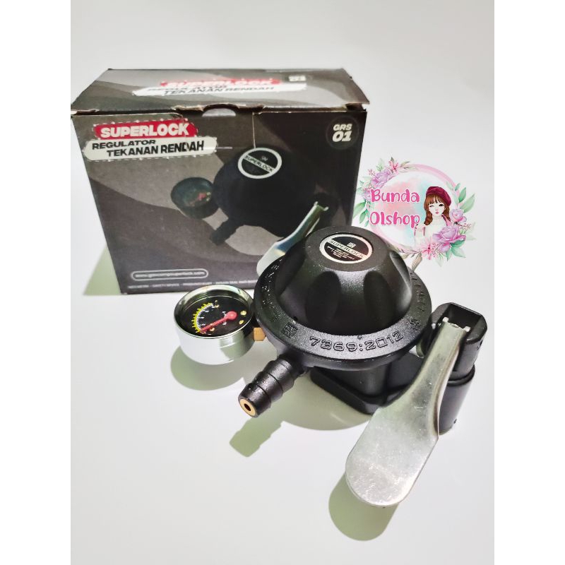 Regulator Kompor Gas tekanan rendah Superlock | Regulator Kompor Gas Superlock