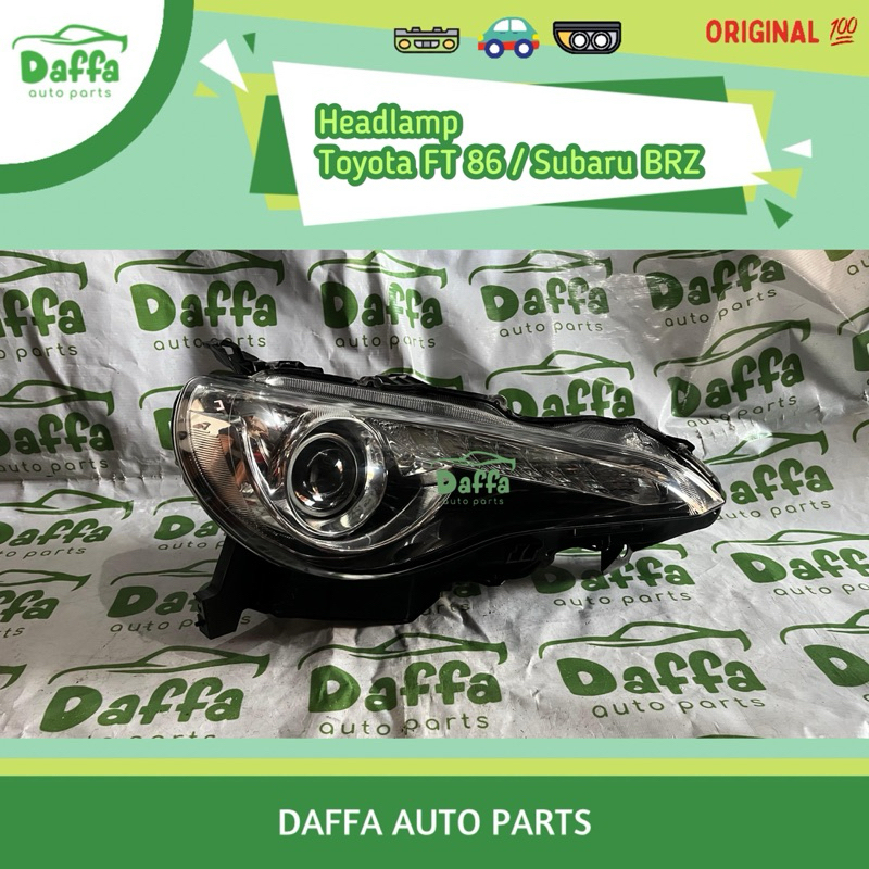 Headlamp Headlight Lampu Depan Utama Besar Mobil Toyota FT86 FT 86 Subaru BRZ 2012 2013 2014 2015 Or