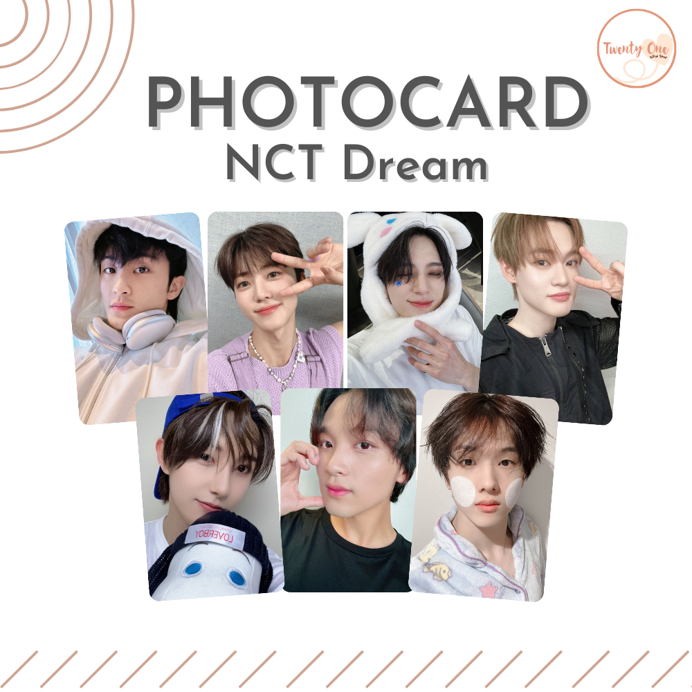 [50pcs] Photocard NCT Dream Member Selfie Selca Unofficial PC Pack Smoothies ISTJ Broken Melodies Ca