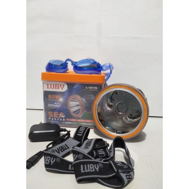 Senter Kepala selam Luby L 1817K