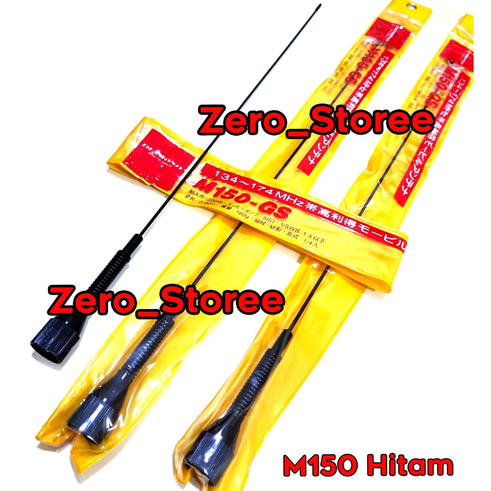 KODE W98W DIAMOND antenna M15GS Mobil Antena RIG VHF M15 antena M15GS HITAM BESI Diamond 6CM 136174 