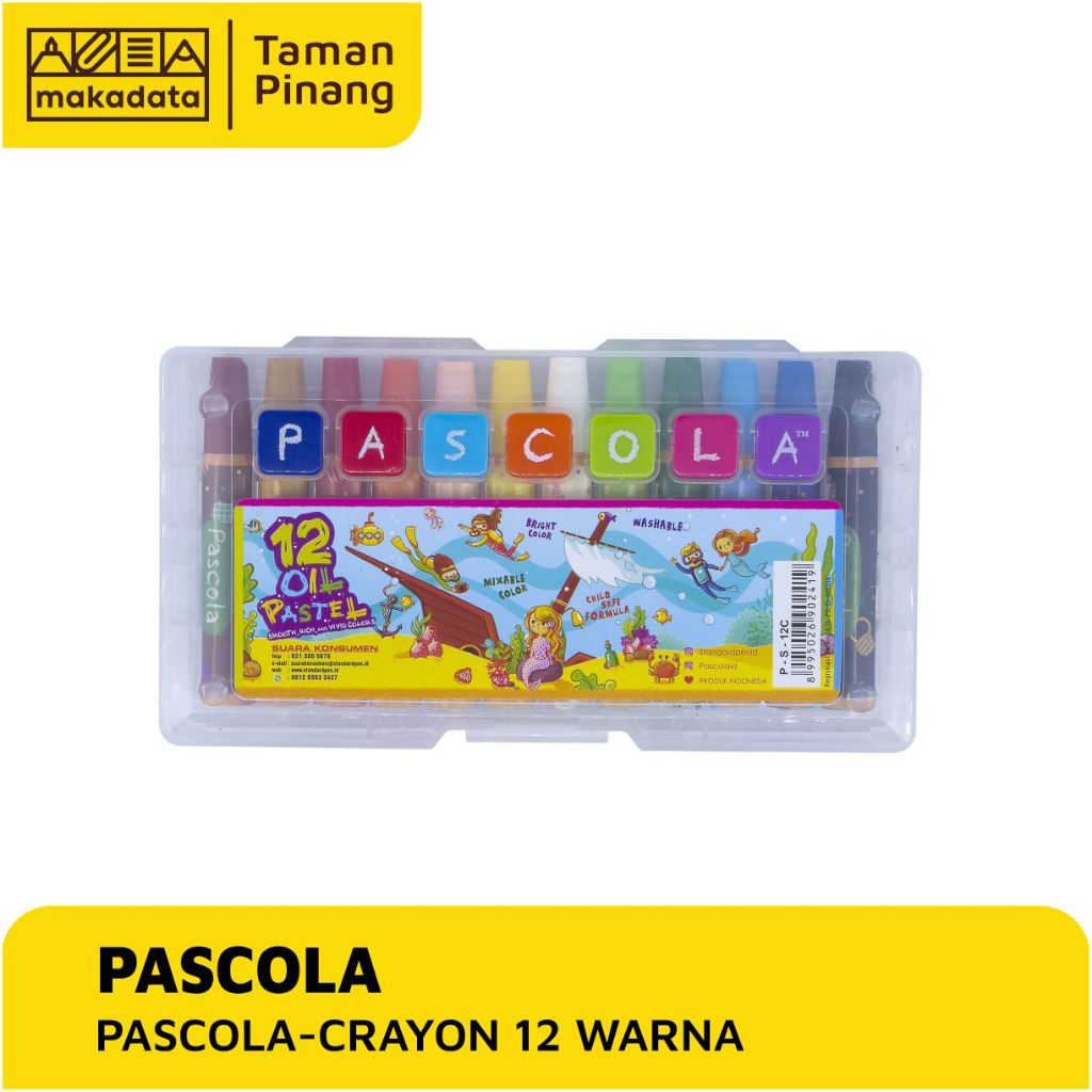 

CRAYON / OIR PASTEL ISI 12 WARNA