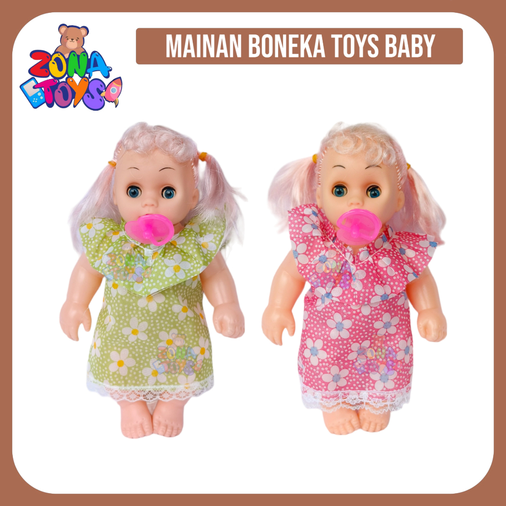 Mainan Anak Boneka Baby Toys Bayi Dot Bisa Bunyi Mama Papa Dan Nangis