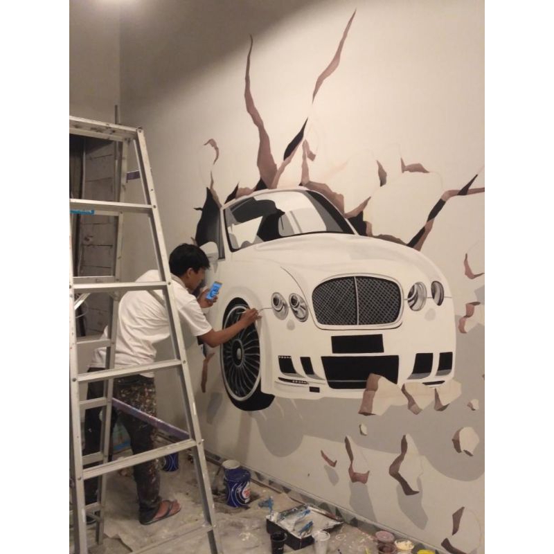 lukis dinding solo mural surakarta jasa mural lukisan SIAP LUAR KOTA