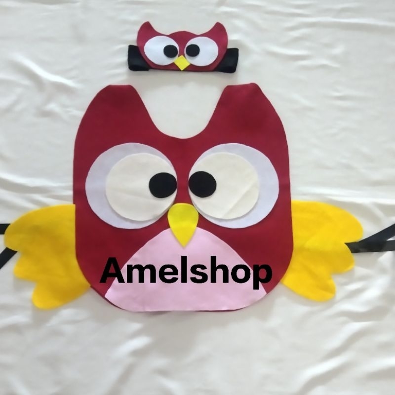 Kostum Anak Owl/Baju karnaval anak TK/kostum Burung hantu/Costum hewan