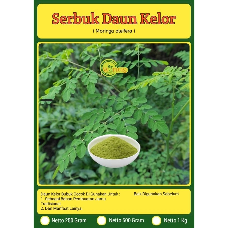 

Serbuk Daun kelor