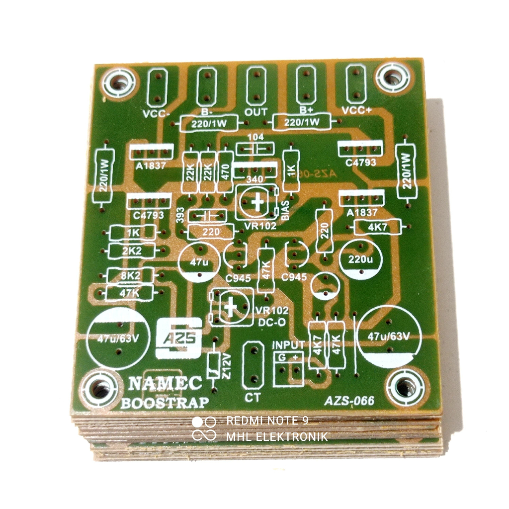PCB POWER NAMEC BOSTRAP FLAT NAMEX BOSTRAP