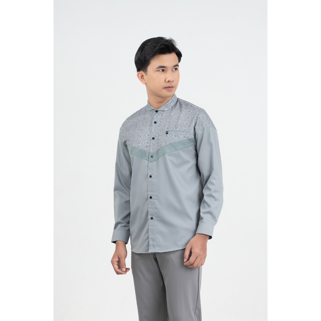 Fadkhera Bukhari Baju Kemeja Koko Modern Fadkhera