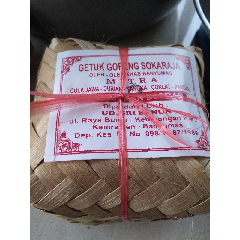 

getuk goreng sokaraja rasa nangka 500 gram
