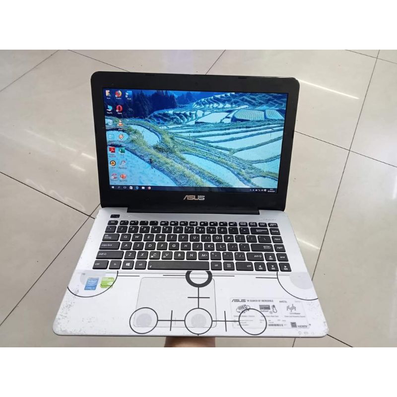 LAPTOP ASUS X455LF CORE I3 DUAL VGA NVIDIA.RAM 4GB.LED 14INCH.WIN10