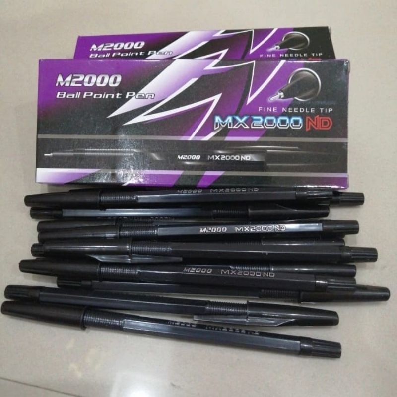 

Vanessa Hijab Pulpen M2000 Isi 12pcs / Bolpen MX2000 (12pc)