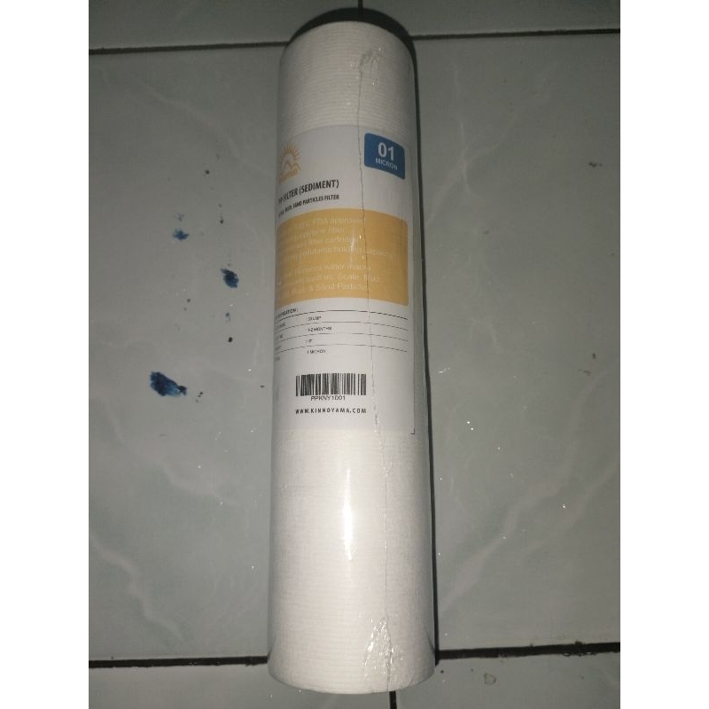 Filter air 10 inch cartridge filter 10" saringan air isi ulang