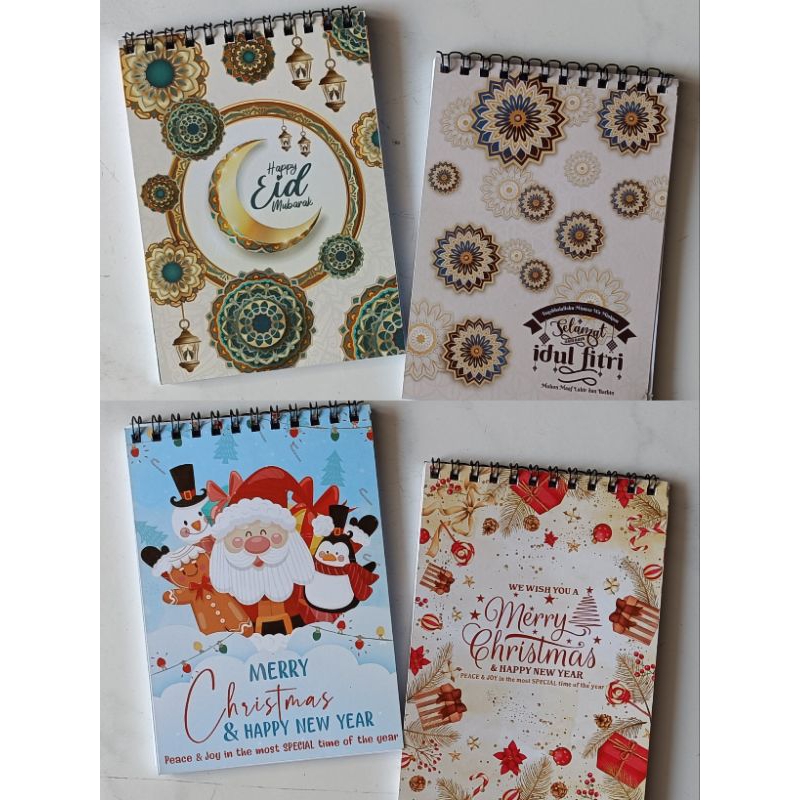 

Notes spiral 10x15 untuk hadiah