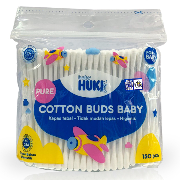 COTTON BUD HUKI BABY ISI 150 PCS